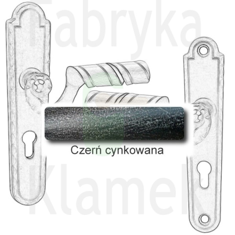 Klamka zewnętrzna Absalon 4302E Klamka zewnętrzna Absalon 4302E