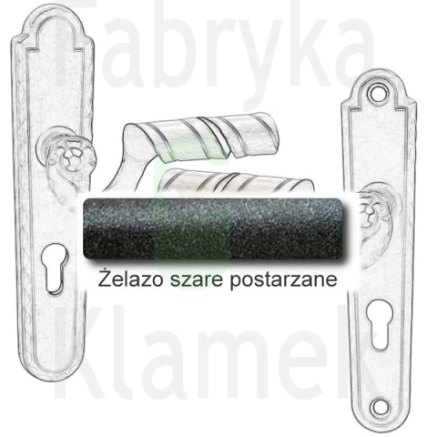 Klamka zewnętrzna Absalon 4302E Klamka zewnętrzna Absalon 4302E