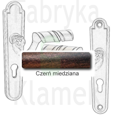 Klamka zewnętrzna Absalon 4302E Klamka zewnętrzna Absalon 4302E