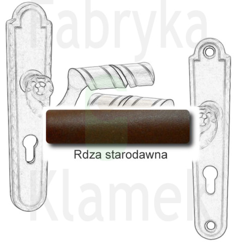 Klamka zewnętrzna Absalon 4302E Klamka zewnętrzna Absalon 4302E