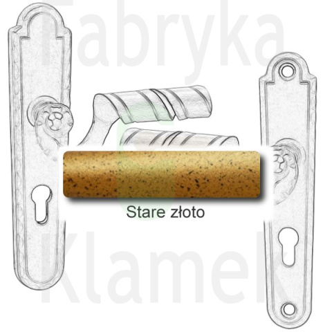 Klamka zewnętrzna Absalon 4302E Klamka zewnętrzna Absalon 4302E