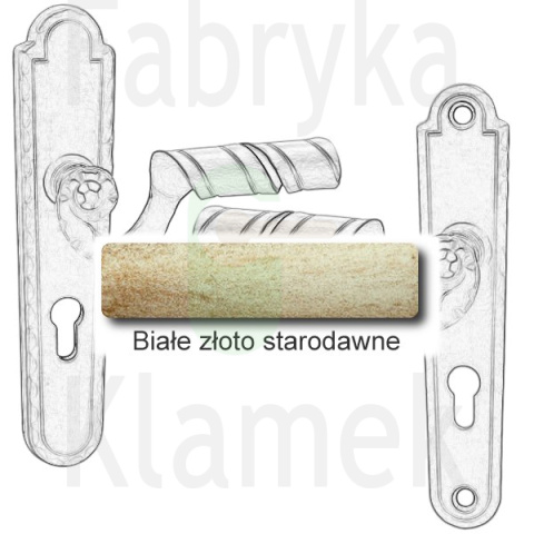 Klamka zewnętrzna Absalon 4302E Klamka zewnętrzna Absalon 4302E