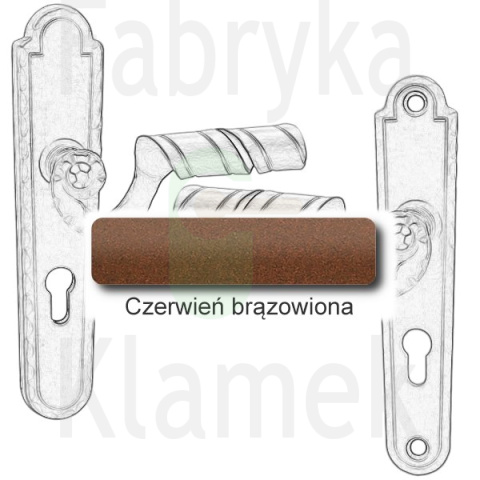 Klamka zewnętrzna Absalon 4302E Klamka zewnętrzna Absalon 4302E