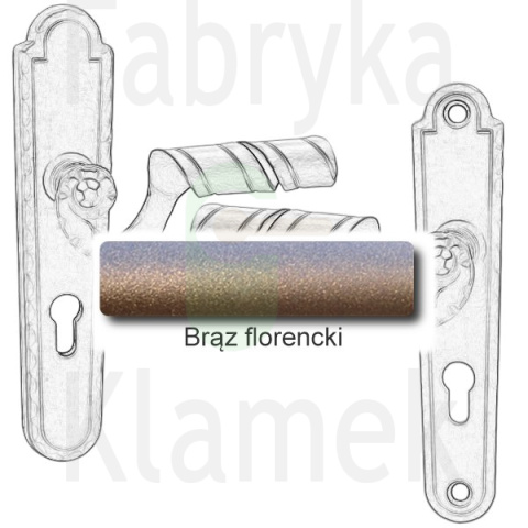 Klamka zewnętrzna Absalon 4302E Klamka zewnętrzna Absalon 4302E
