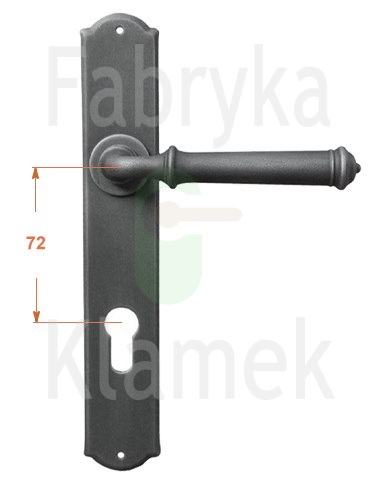 Klamka zewnętrzna Tallin 4365E z zabezpieczeniem Hardox® Klamka zewnętrzna Tallin 4365E z zabezpieczeniem Hardox®