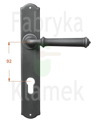 Klamka zewnętrzna Tallin 4365E z zabezpieczeniem Hardox® Klamka zewnętrzna Tallin 4365E z zabezpieczeniem Hardox®