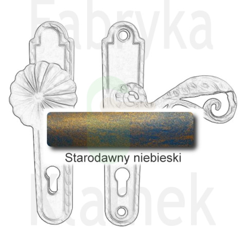 Klamko-gałka zewnętrzna Abella 4300A/B Klamko-gałka zewnętrzna Abella 4300A/B