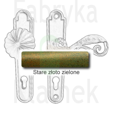 Klamko-gałka zewnętrzna Abella 4300A/B Klamko-gałka zewnętrzna Abella 4300A/B