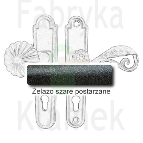 Klamko-uchwyt zewnętrzny Abella 4300C/D Klamko-uchwyt zewnętrzny Abella 4300C/D