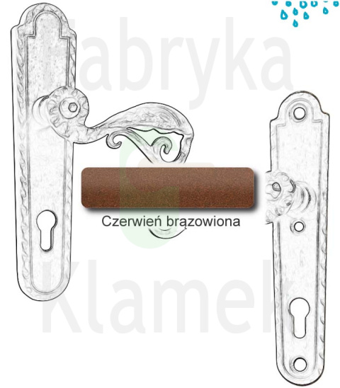 Klamka zewnętrzna Abella 4300E Klamka zewnętrzna Abella 4300E