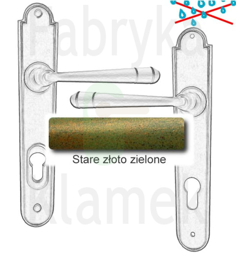 Klamka zewnętrzna Berna 4367E z zabezpieczeniem Hardox® Klamka zewnętrzna Berna 4367E z zabezpieczeniem Hardox®