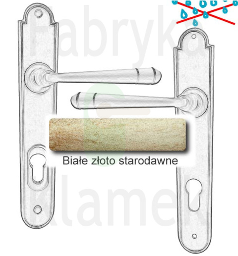 Klamka zewnętrzna Berna 4367E z zabezpieczeniem Hardox® Klamka zewnętrzna Berna 4367E z zabezpieczeniem Hardox®