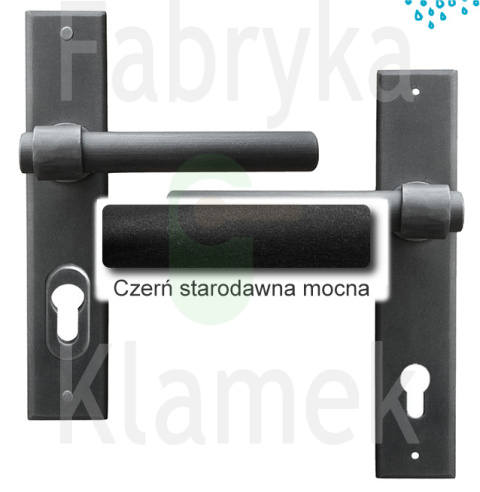 Klamka zewnętrzna Milano 4362E z zabezpieczeniem Hardox® Klamka zewnętrzna Milano 4362E z zabezpieczeniem Hardox®