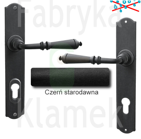 Klamka zewnętrzna Mosca 4364E z zabezpieczeniem Hardox® Klamka zewnętrzna Mosca 4364E z zabezpieczeniem Hardox®