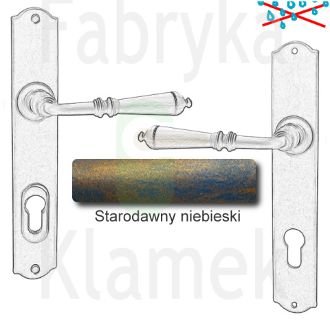 Klamka zewnętrzna Mosca 4364E z zabezpieczeniem Hardox® Klamka zewnętrzna Mosca 4364E z zabezpieczeniem Hardox®