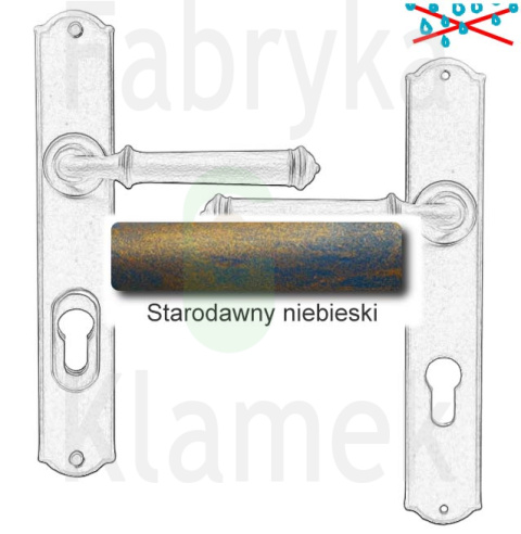 Klamka zewnętrzna Tallin 4365E z zabezpieczeniem Hardox® Klamka zewnętrzna Tallin 4365E z zabezpieczeniem Hardox®