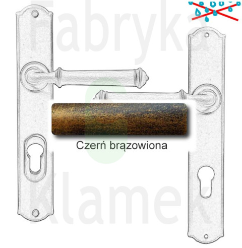 Klamka zewnętrzna Tallin 4365E z zabezpieczeniem Hardox® Klamka zewnętrzna Tallin 4365E z zabezpieczeniem Hardox®