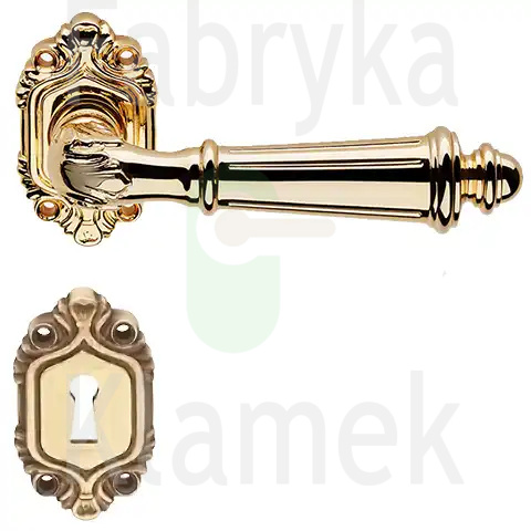 KLAMKA AIDA 005 OZ - pozłacana KLAMKA AIDA 005 OZ - pozłacana