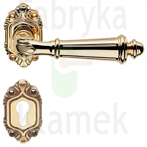 KLAMKA AIDA 005 OZ - pozłacana KLAMKA AIDA 005 OZ - pozłacana