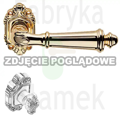KLAMKA AIDA 005 OZ - pozłacana KLAMKA AIDA 005 OZ - pozłacana
