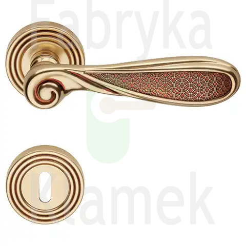 Klamka Aisha 112 OF - francuskie złoto Klamka Aisha 112 OF - francuskie złoto