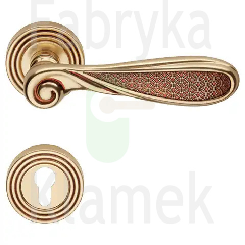 Klamka Aisha 112 OF - francuskie złoto Klamka Aisha 112 OF - francuskie złoto