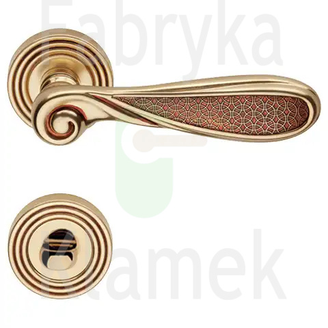 Klamka Aisha 112 OF - francuskie złoto Klamka Aisha 112 OF - francuskie złoto