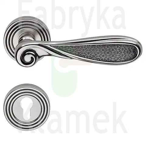 Klamka Aisha 112 NF - francuskie srebro Klamka Aisha 112 NF - francuskie srebro