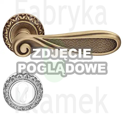 Klamka Aisha 115 PM - patyna Klamka Aisha 115 PM - patyna