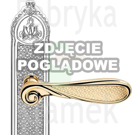 Klamka Aisha 1650 Small z blokadą WC Klamka Aisha 1650 Small z blokadą WC