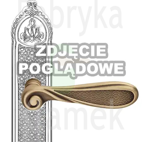 Klamka Aisha 1650 Small z blokadą WC Klamka Aisha 1650 Small z blokadą WC