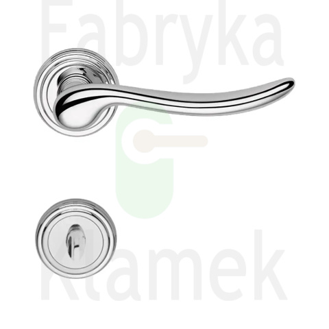 Klamka Beta 011 CR - chromowana błyszcząca Klamka Beta 011 CR - chromowana błyszcząca