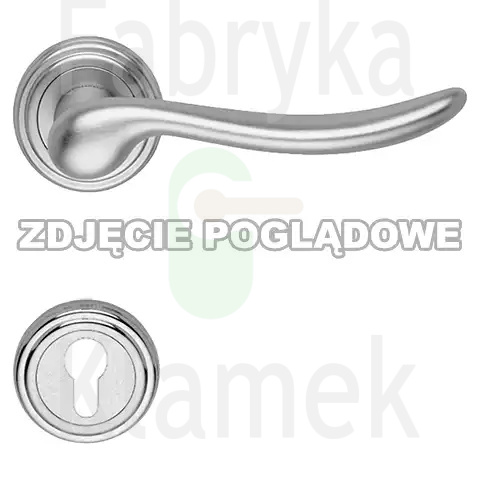Klamka Beta 011 CS - chromowana matowa Klamka Beta 011 CS - chromowana matowa