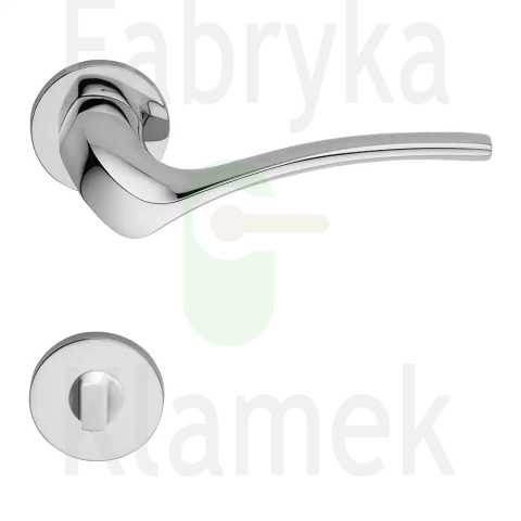 Klamka Ibis 023 CR - chromowana błyszcząca Klamka Ibis 023 CR - chromowana błyszcząca