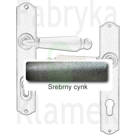 Klamka zewnętrzna Oslo 4361E z zabezpieczeniem Hardox® Klamka zewnętrzna Oslo 4361E z zabezpieczeniem Hardox®