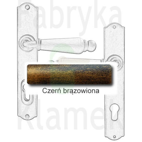 Klamka zewnętrzna Oslo 4361E z zabezpieczeniem Hardox® Klamka zewnętrzna Oslo 4361E z zabezpieczeniem Hardox®