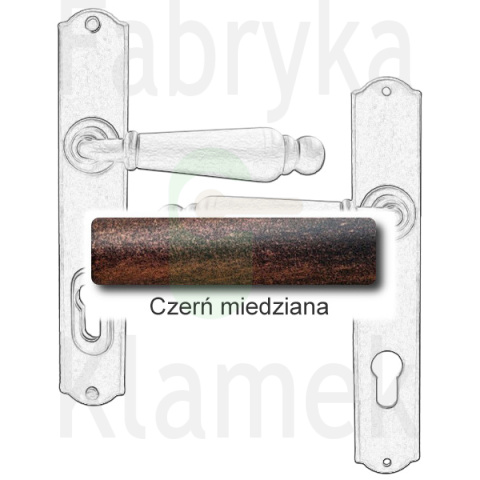 Klamka zewnętrzna Oslo 4361E z zabezpieczeniem Hardox® Klamka zewnętrzna Oslo 4361E z zabezpieczeniem Hardox®