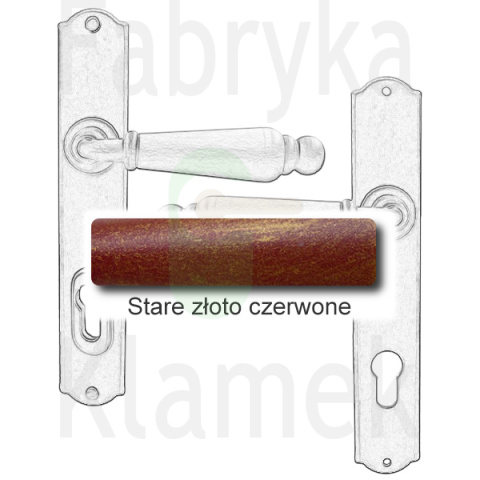Klamka zewnętrzna Oslo 4361E z zabezpieczeniem Hardox® Klamka zewnętrzna Oslo 4361E z zabezpieczeniem Hardox®