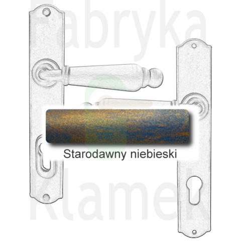 Klamka zewnętrzna Oslo 4361E z zabezpieczeniem Hardox® Klamka zewnętrzna Oslo 4361E z zabezpieczeniem Hardox®