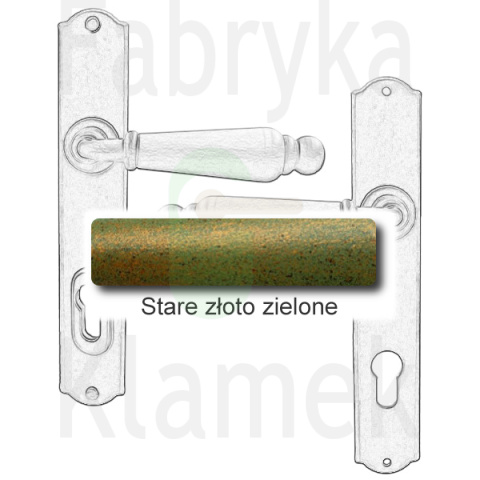 Klamka zewnętrzna Oslo 4361E z zabezpieczeniem Hardox® Klamka zewnętrzna Oslo 4361E z zabezpieczeniem Hardox®