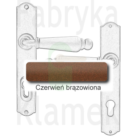Klamka zewnętrzna Oslo 4361E z zabezpieczeniem Hardox® Klamka zewnętrzna Oslo 4361E z zabezpieczeniem Hardox®