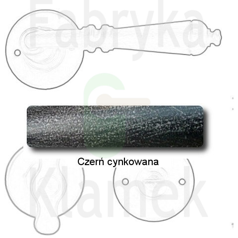 czerń cynkowana czerń cynkowana