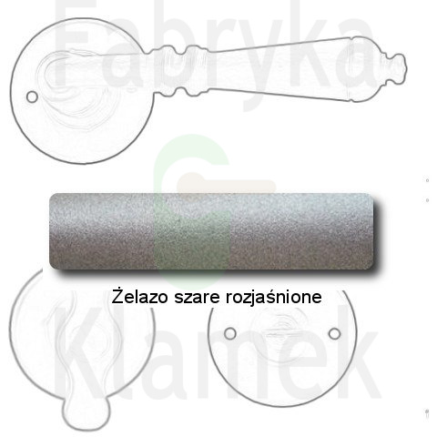 żelazo szare rozjaśnione żelazo szare rozjaśnione