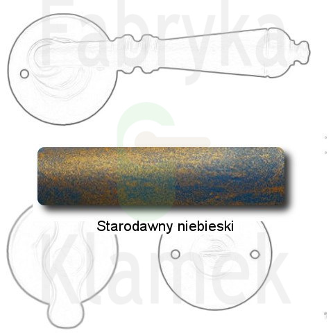 starodawny niebieski starodawny niebieski